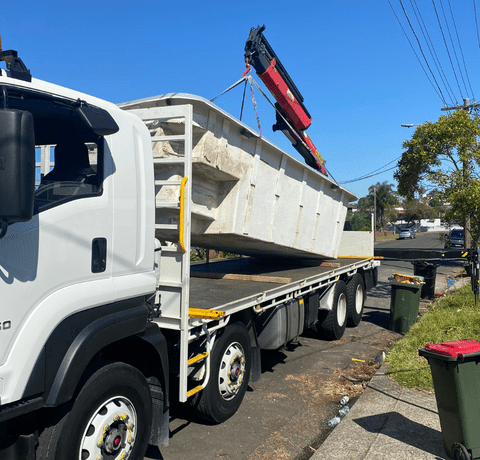 residential crane truck hire