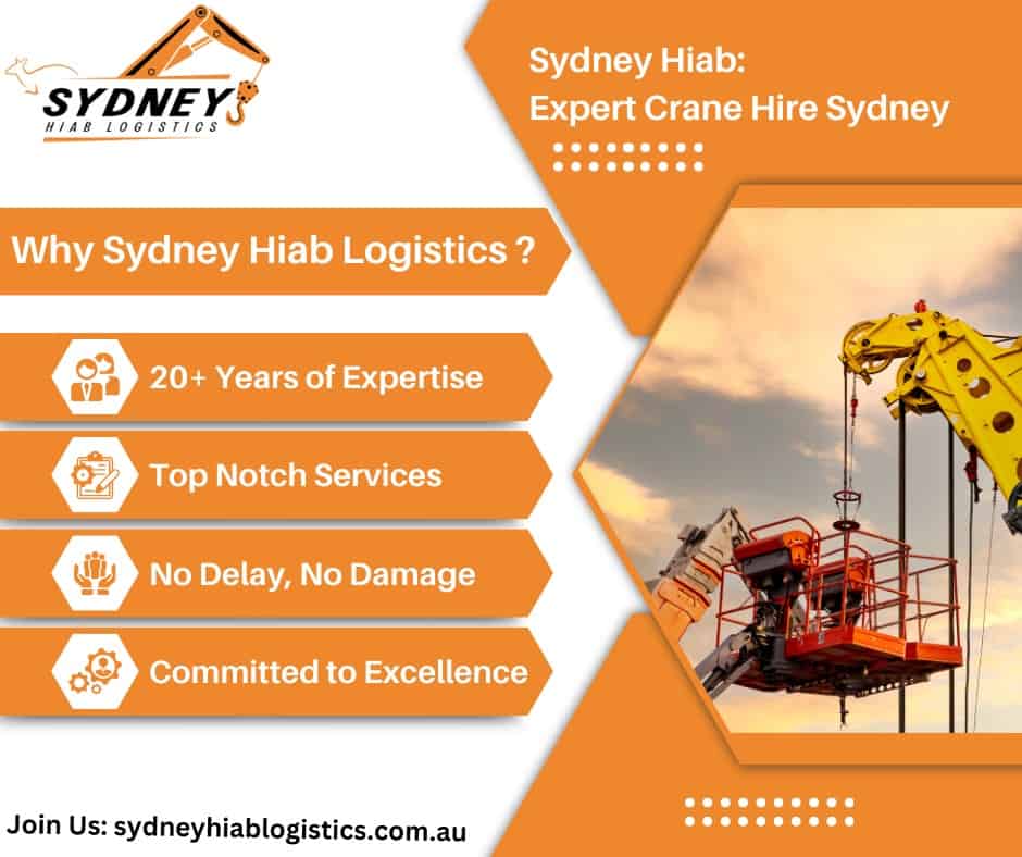 You are currently viewing Sydney Hiab Logistics: Elevating Construction Projects with Expert Crane Hire in Sydney