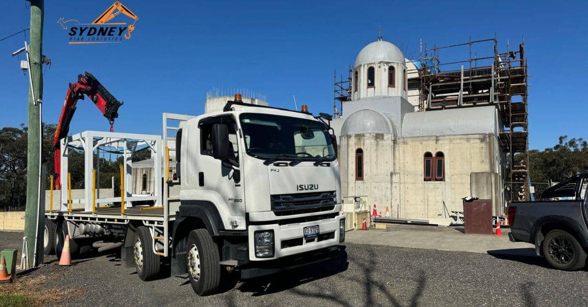 Read more about the article How Sydney Hiab Logistic Ensures Safe Construction Material Transport