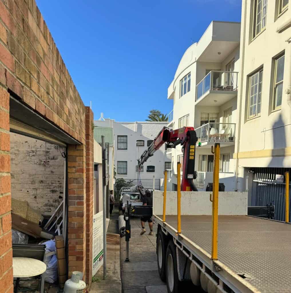 Delivered Garage Door To Rushcutters Bay Sydney