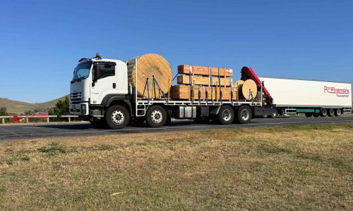 Delivery some cable and material to HAY NSW