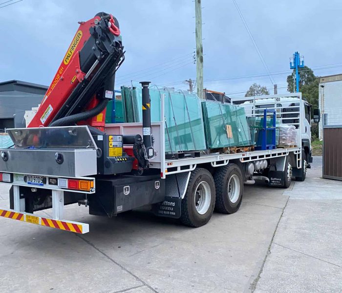 Glass Transport | Crane Truck Hire | Sydney Hiab Logistics